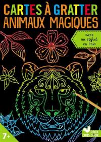 Animaux magiques : cartes à gratter