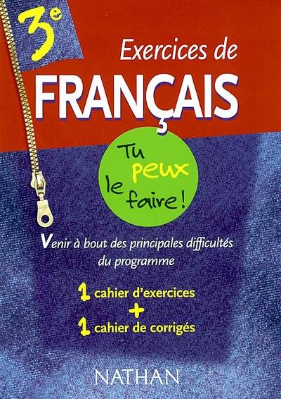 Exercices de français, 3e