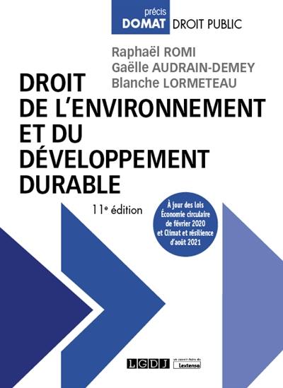 Droit de l'environnement et du développement durable