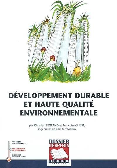 Développement durable et haute qualité environnementale