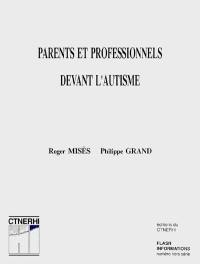 Parents et professionnels devant l'autisme