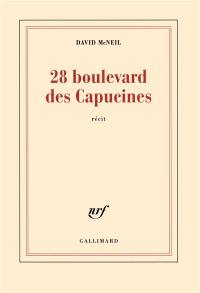 28 boulevard des Capucines : un soir à l'Olympia : récit