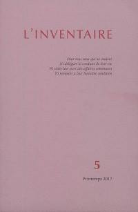 Inventaire (L'), n° 5