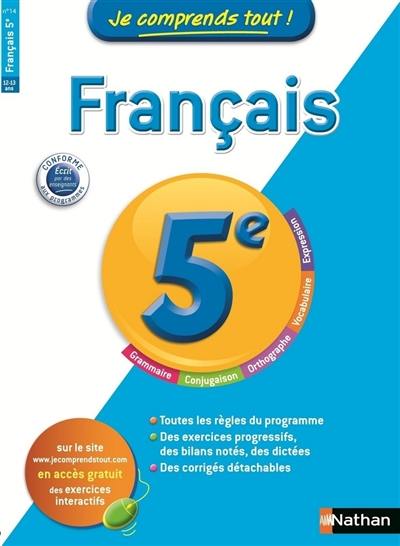 Je comprends tout ! français 5e