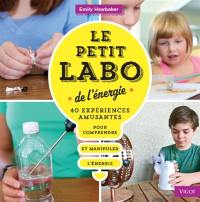 Le petit labo de l'énergie : 40 expériences amusantes pour comprendre et manipuler l'énergie