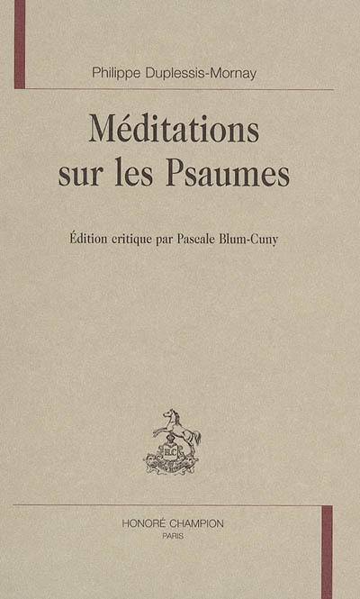 Méditations sur les psaumes