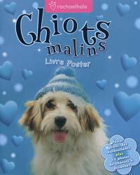 Chiots malins : livre poster