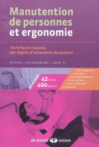 Manutention de personne et ergonomie : techniques classées par degrés d'autonomie du patient