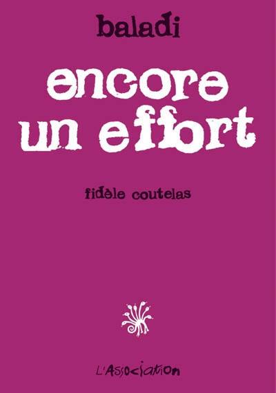 Encore un effort : fidèle coutelas