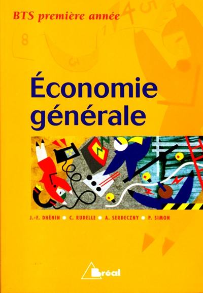 Economie générale, BTS 1re année