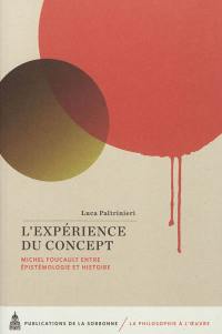 L'expérience du concept : Michel Foucault entre épistémologie et histoire