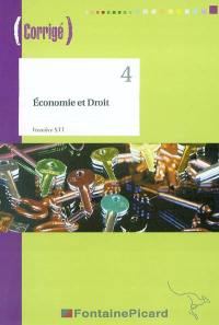 Economie et droit, première STT : corrigé