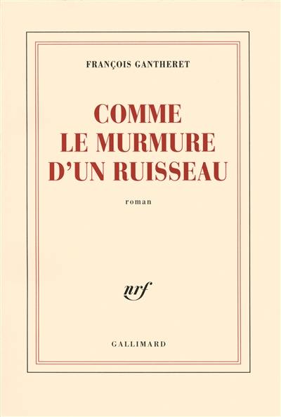 Comme le murmure d'un ruisseau