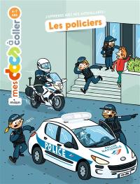 Les policiers : j'apprends avec mes autocollants !