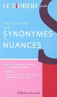 Dictionnaire des synonymes et nuances