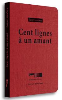 Cent lignes à un amant