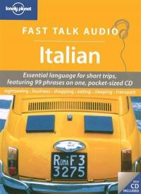 Fast talk audio Italian