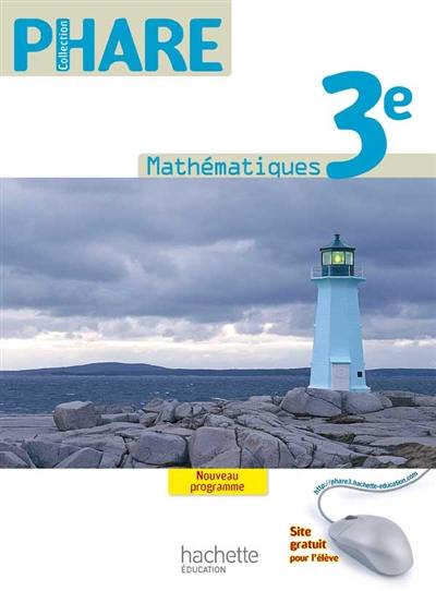 Mathématiques 3e : livre élève : grand format