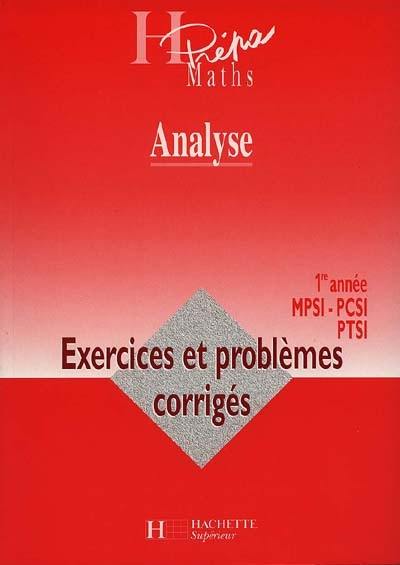 Analyse 1re année, MPSI-PCSI-PTSI