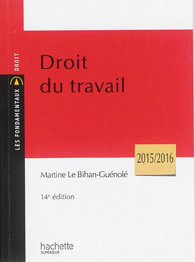 Droit du travail : 2015-2016