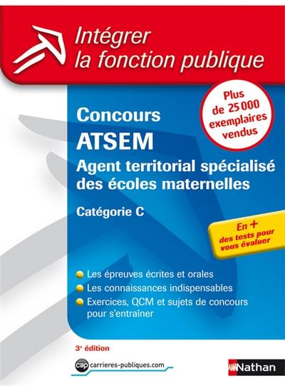 Concours ATSEM : agent territorial spécialisé des écoles maternelles : catégorie C