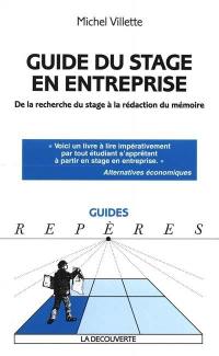 Guide du stage en entreprise