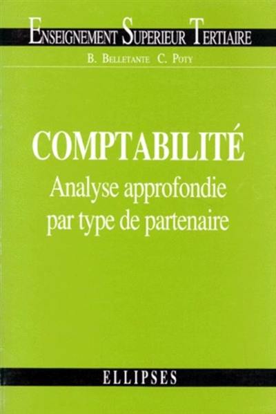 Comptabilité : analyse approfondie par type de partenaire