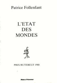 L'Etat des mondes