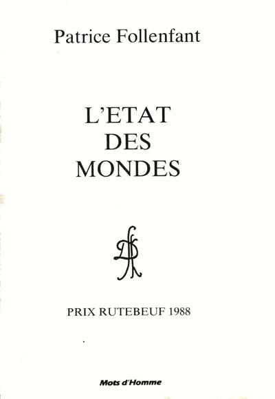 L'Etat des mondes