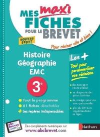 Histoire géographie, EMC 3e : nouveau brevet