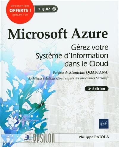 Microsoft Azure : gérez votre système d'information dans le cloud