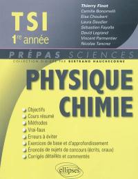 Physique chimie TSI-1re année