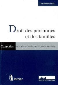 Droit des personnes et des familles