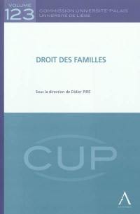 Droit des familles