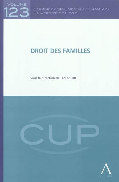 Droit des familles