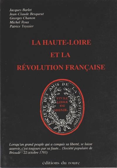 La Haute-Loire et la révolution française