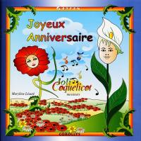 Joyeux anniversaire : joli coquelicot messieurs