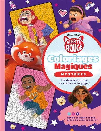 Alerte rouge : coloriages magiques : mystères