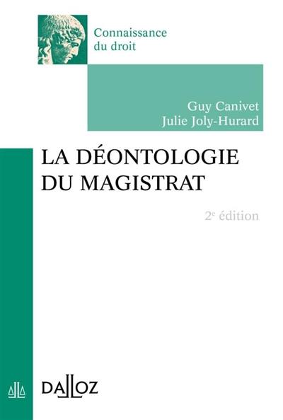 La déontologie du magistrat