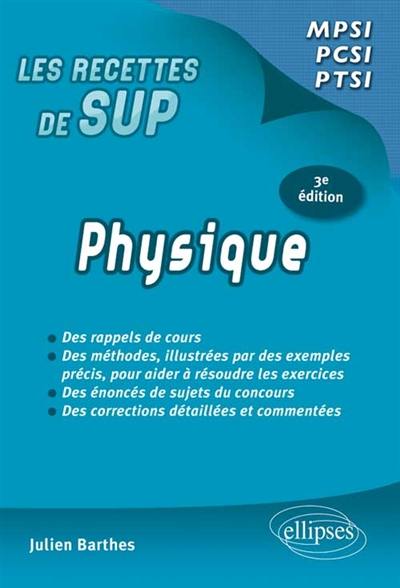 Physique : classes prépas MPSI, PCSI, PTSI