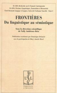 Frontières : du linguistique au sémiotique