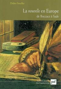 La nouvelle en Europe : de Boccace à Sade