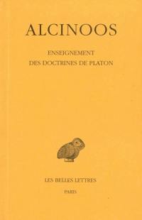 Enseignement des doctrines de Platon