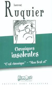 Chroniques insolentes