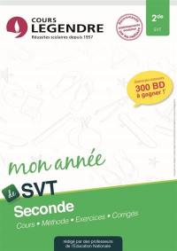 Mon année de SVT, 2de : cours, méthode, exercices, corrigés