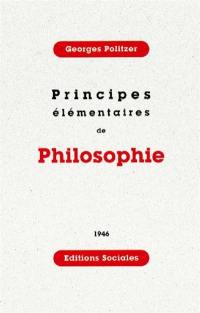 Principes élémentaires de philosophie