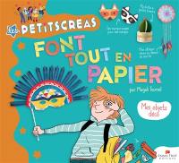 Les petitscréas font tout en papier : mes objets déco