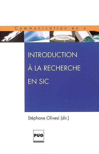 Introduction à la recherche en SIC