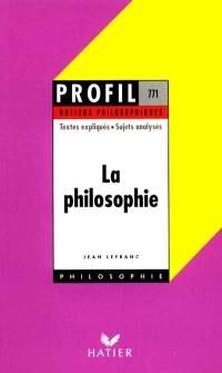 La philosophie