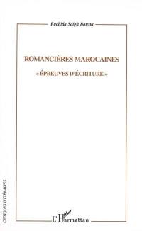 Romancières marocaines : épreuves d'écriture